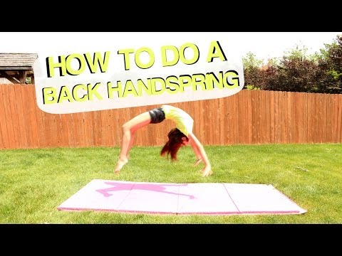 How to Do a Back Handspring