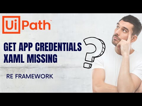 UiPath Get App Credentials | Read Credentials Orchestrator | GetAppCredentials.xaml  | RE Framework