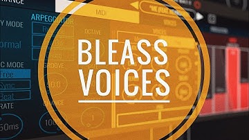 Bleass Voices (An MPE Vocal Harmonizer!) Short Chordjam-powered Demo