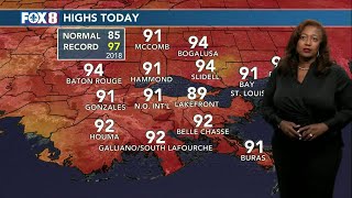 Evening weather update for Monday May 15