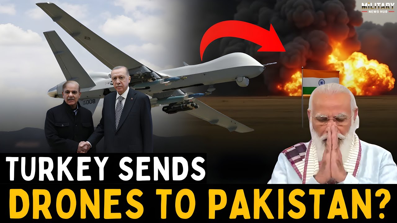 Pakistan GETS Deadly Drones from Turkey in India Conflict?