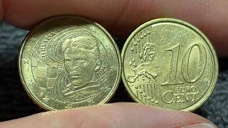 2023 Croatia 10 Euro Cent Coin • Values, Information, Mintage, History, and More
