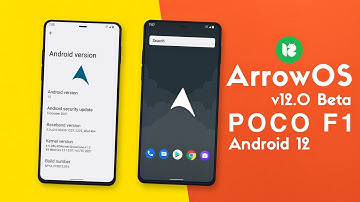 (Android 12) ArrowOS v12.0 Beta on POCO F1 | ArrowOS v12 Rom Review😍