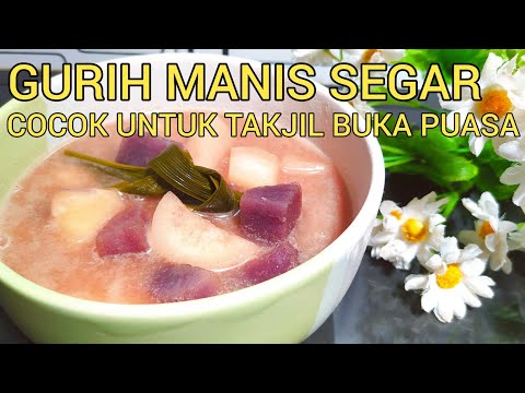 Resep Kolak Ketela Ungu