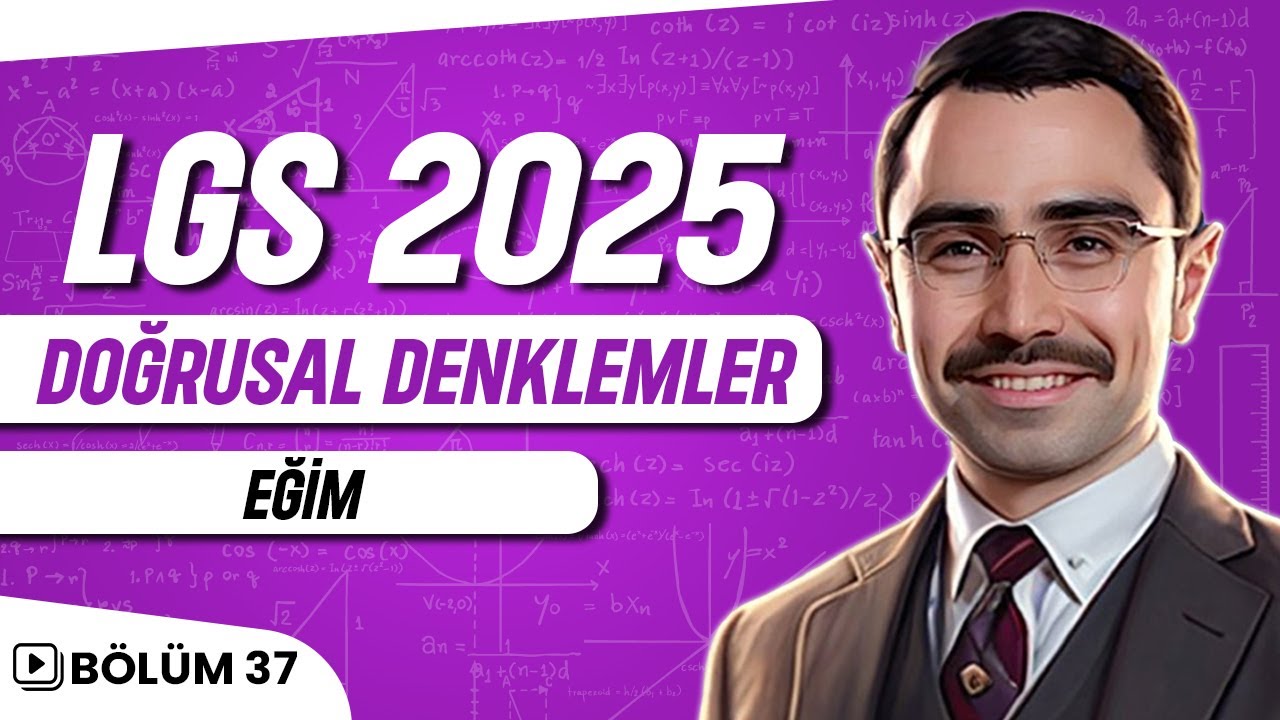 Eğim | LGS 2025 | 8.Sınıf Matematik