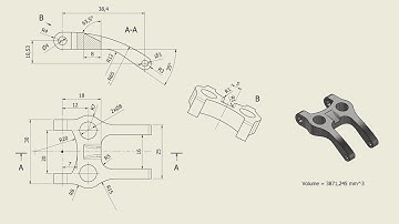 Tutorial Inventor - 413 DOUBLE ARMS LEVER