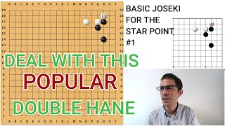 Basic Joseki For The Star Point  The tsuke and hane