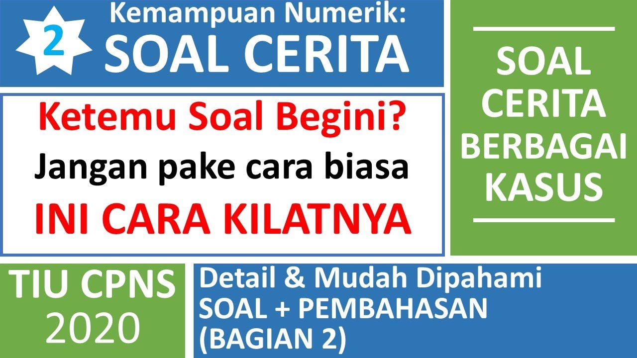 ☀ 38 soal matematika cpns 2018 dan kunci jawaban images