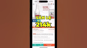 Xịt kích mọc tóc Hasol, giá “ NGON “ mua lẹ, hốt  #hasol #chamsoctoc #haircare #hair #quynhxoann