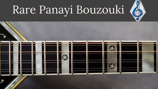 To Hanoumaki (Το Χανουμάκι), bouzouki tsifteteli played on a Panayi 8-String
