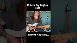10 Stevie Ray Vaughan Texas Blues Licks