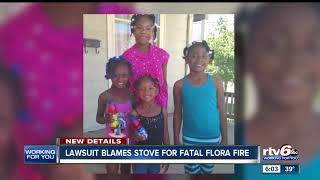 Lawsuit blames stove for fatal Flora fire that killed 4 sisters