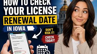 How to check a professional license renewal date in Iowa How To Check A Professional License Renewal Date In Colorado