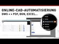 Online-CAD-Automatisierung - Batch-Konvertierung von DWG in/aus PDF, DGN, JPG & mehr mit ARES Kudo