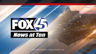 WBFF FOX 45 News At 10 Weekend Open, 1/15/2022