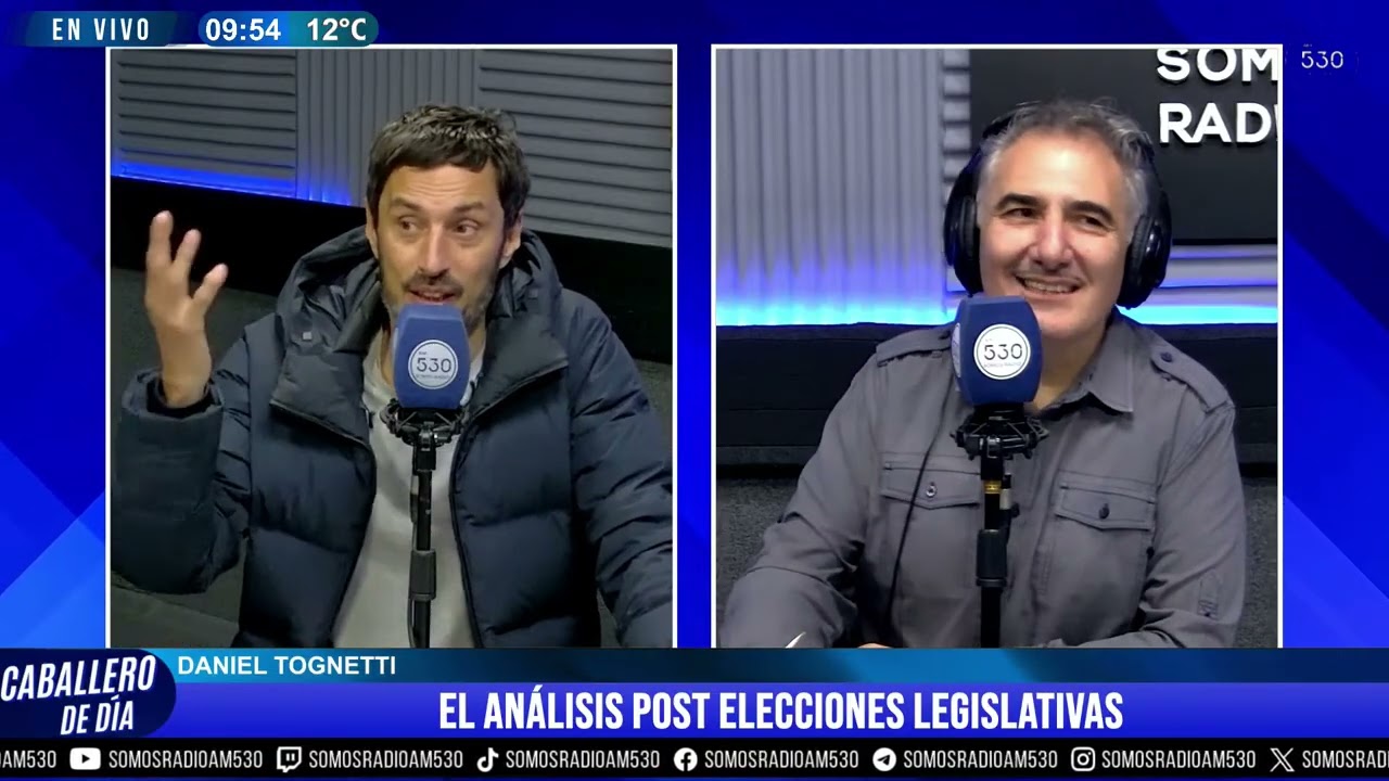 "GANÓ TRUMP": DANIEL TOGNETTI CON ROBERTO CABALLERO TRAS LAS ELECCIONES LEGISLATIVAS - AM 530