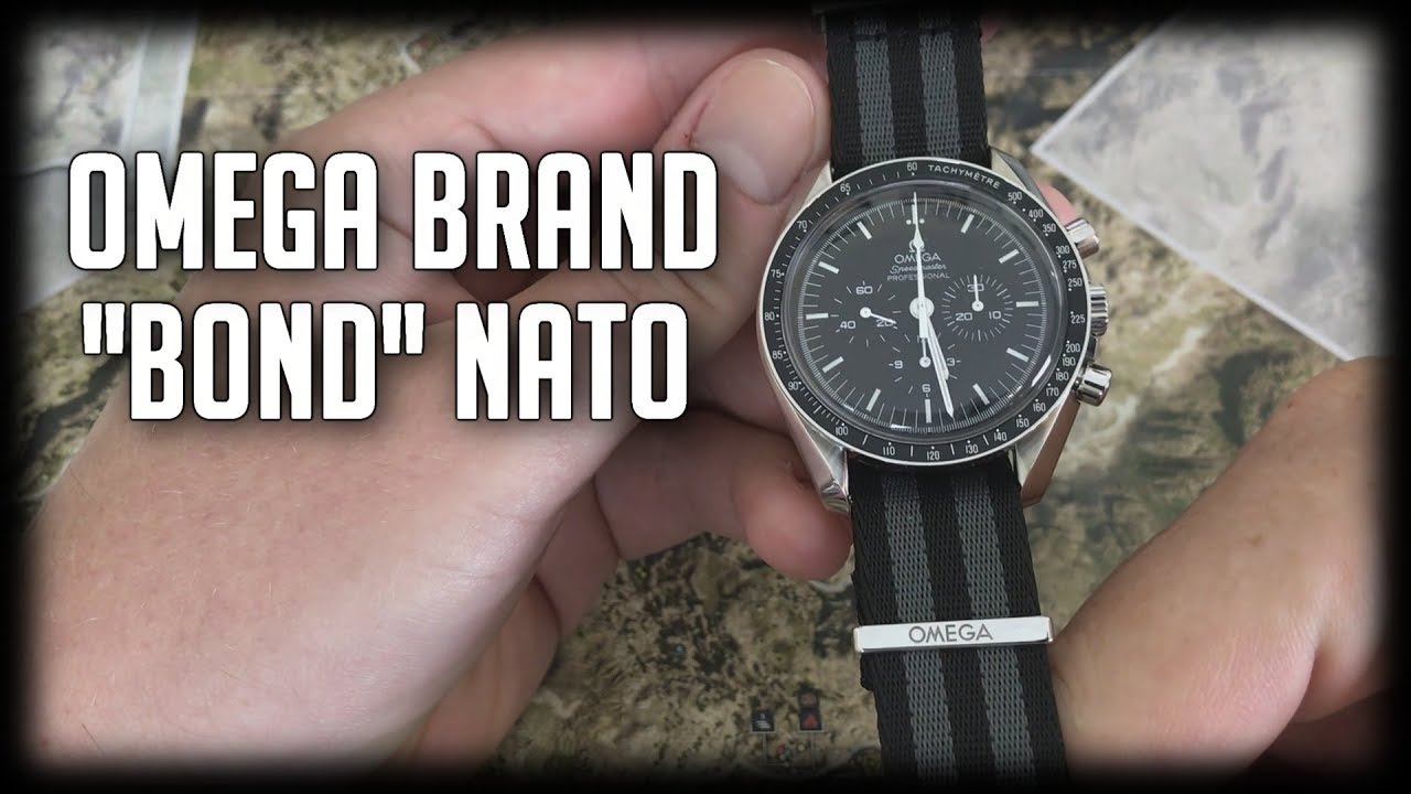 Omega Bond NATO on Speedmaster 