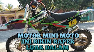 this mini moto motorbike makes the inside and outside baper