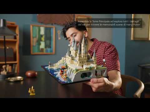 Miniatura del video del prodotto LEGO - HARRY POTTER Castello e parco di Hogwarts 76419