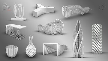 10 Parametric Modeling Projects in Rhino 3D | Architecture & Furniture Design