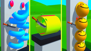 Slice All - Very Satisfying and Relaxing ASMR Slicing Video Game