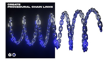 Cinema 4D Octane | Creating procedural chain links