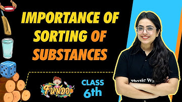 Introduction of Sorting Materials into Groups || FUNDO - Demo Lecture 🔥