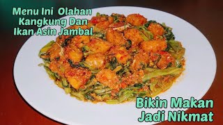 Stir-Fried Water Spinach with Salted Fish That Will Whet Your Appetite