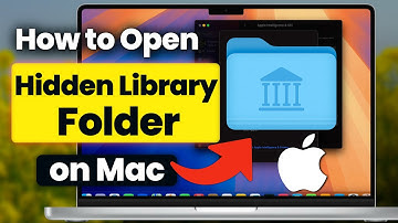 How to View Library Folder on Mac? Find Library Folder on ANY Mac ✅Open Hidden Library Folder on Mac