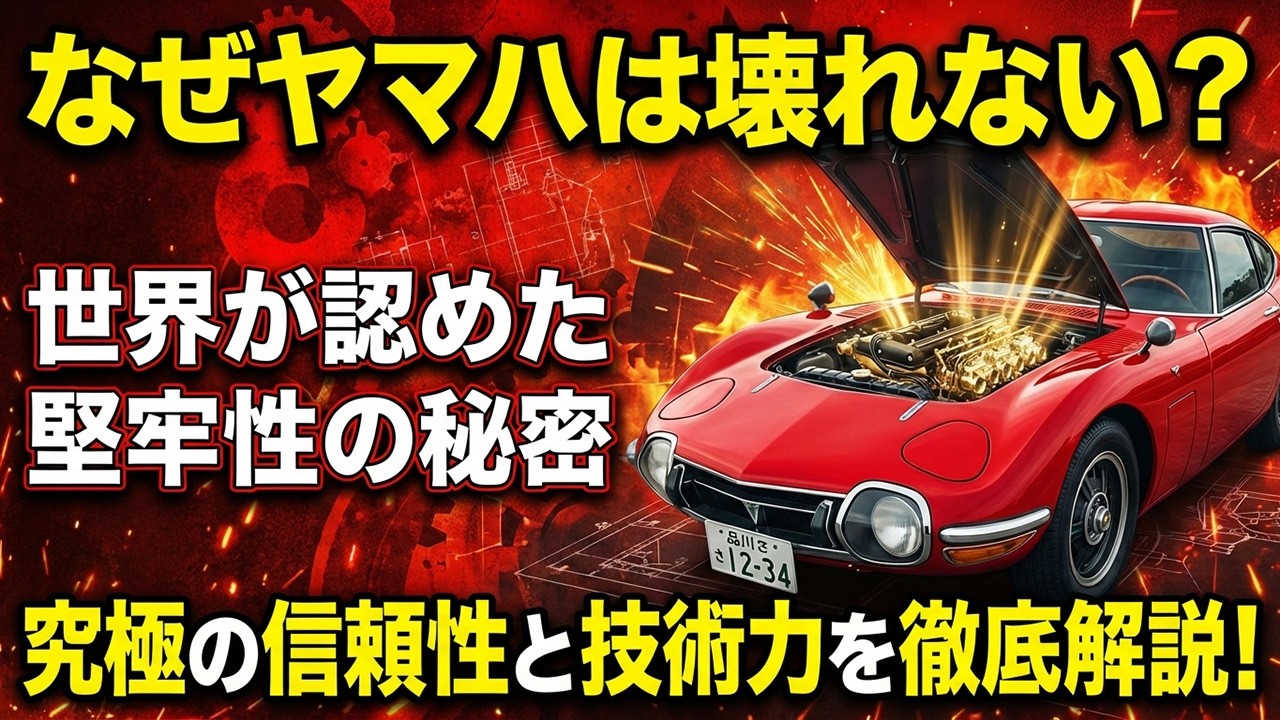 なぜヤマハのエンジンは壊れないのか？世界が認めた堅牢性の秘密を徹底解説！