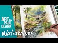 How to Paint an Old Bridge with a Stream in Watercolour