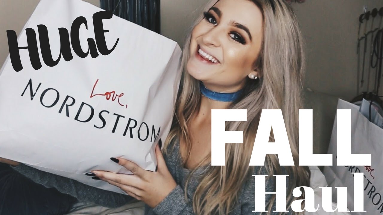 FALL/WINTER (TRYON) HAUL 2016 Nordstrom, Brandy Melville, YouTube