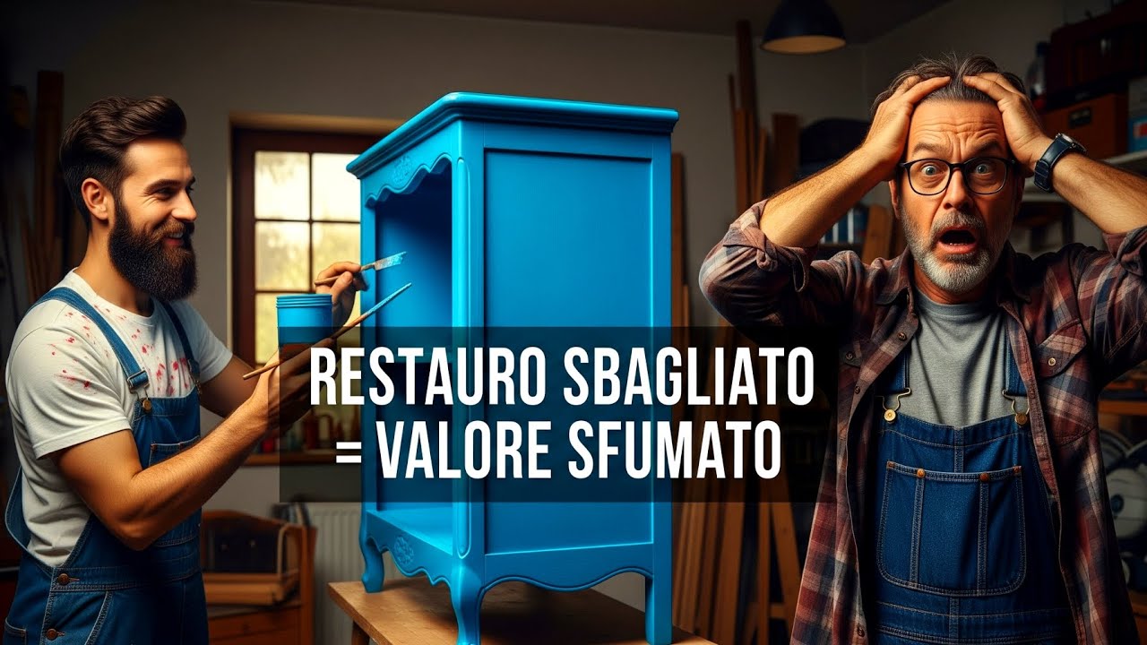 Restauro Mobili Antichi: perché improvvisare potrebbe distruggere il valore del tuo mobile