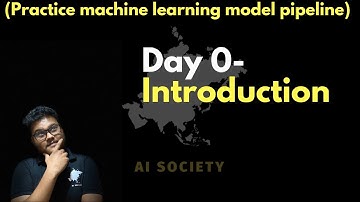 Day 0 | Introduction to the course | AI SOCIETY | Sameer Nigam