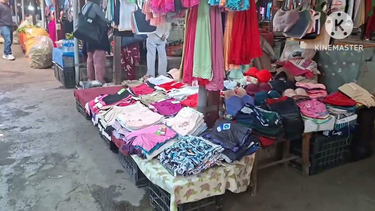 Sunday market Manipur Imphal Bazar