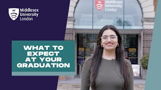 What to expect at your Graduation | Middlesex University