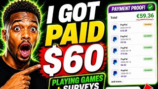 I GOT PAID $60 FOR PLAYING GAMES | PAYMENT PROOF 2026 screenshot 1