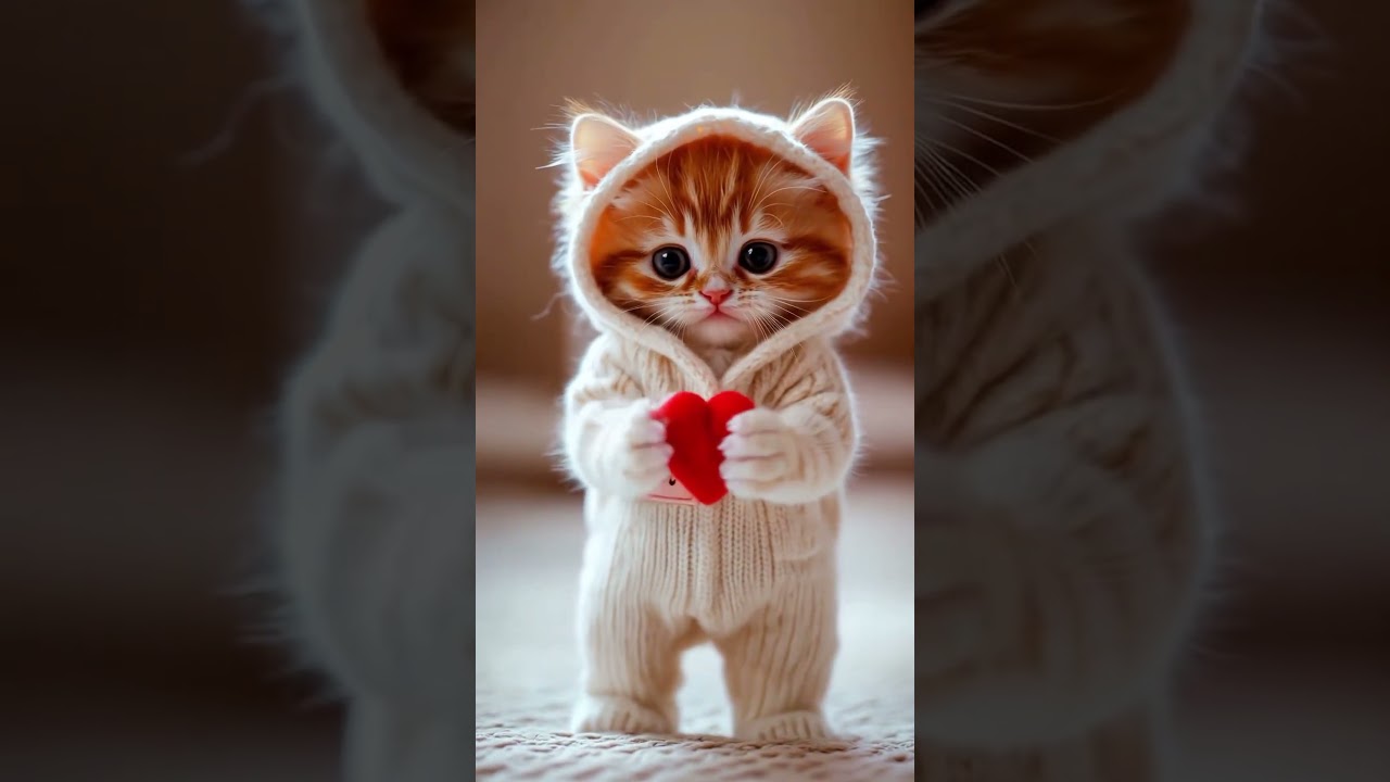 Котики, сердечки и немного счастья 🐾💖 