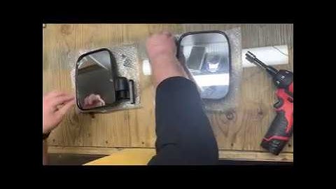 Maverick Advantage -  Installing Hardware on Side View Mirror Set