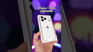 Unboxing Iphone 17 Pro