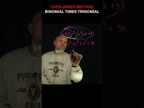 Video: Wie multipliziert man ein Polynom mit einem Binomial?