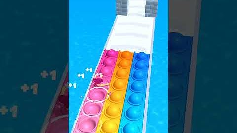 Pop it Run game | android ios walkthrough gameplay