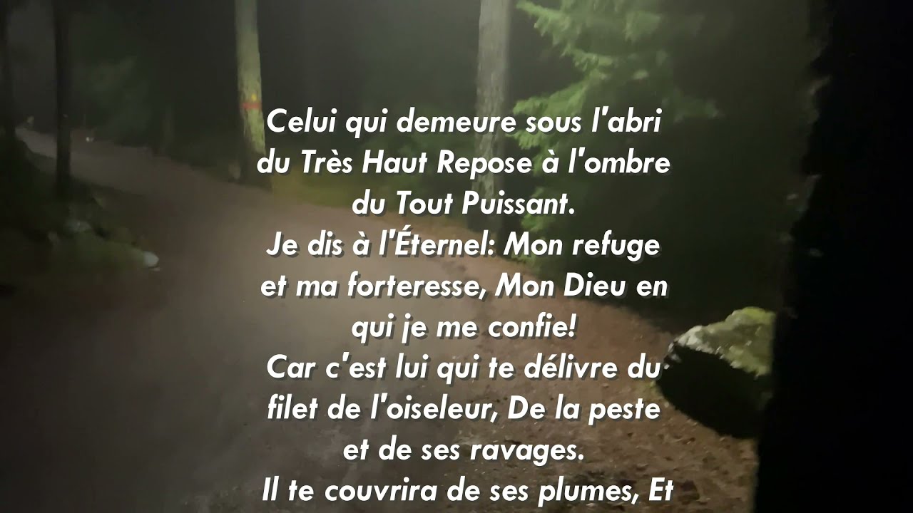 Psaume 91. Celui qui demeure sous l'abri du Très Haut Repose à l'ombre du Tout Puissant YouTube Psaume 91. Celui qui demeure sous l'abri du Très Haut Repose à l'ombre du Tout Puissant YouTube