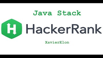HackerRank Stack Solution Explained - Java