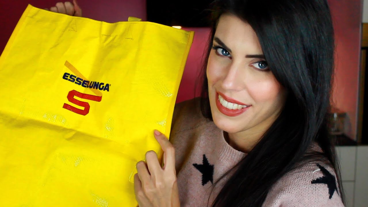 ASMR ita - 🍓 SVUOTA LA SPESA RICCHISSIMO • ESSELUNGA (Whispering)