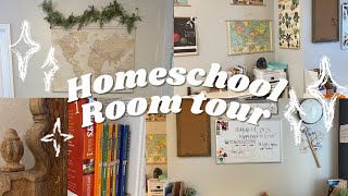 New✨HOMESCHOOL ROOM TOUR||CREATING A REALISTIC SPACE FOR TEENS