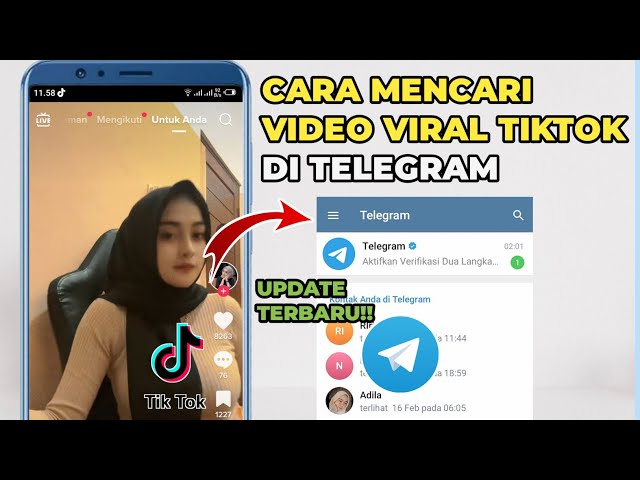 Cara Mencari Video Viral Tiktok di Telegram Terbaru 2023 class=