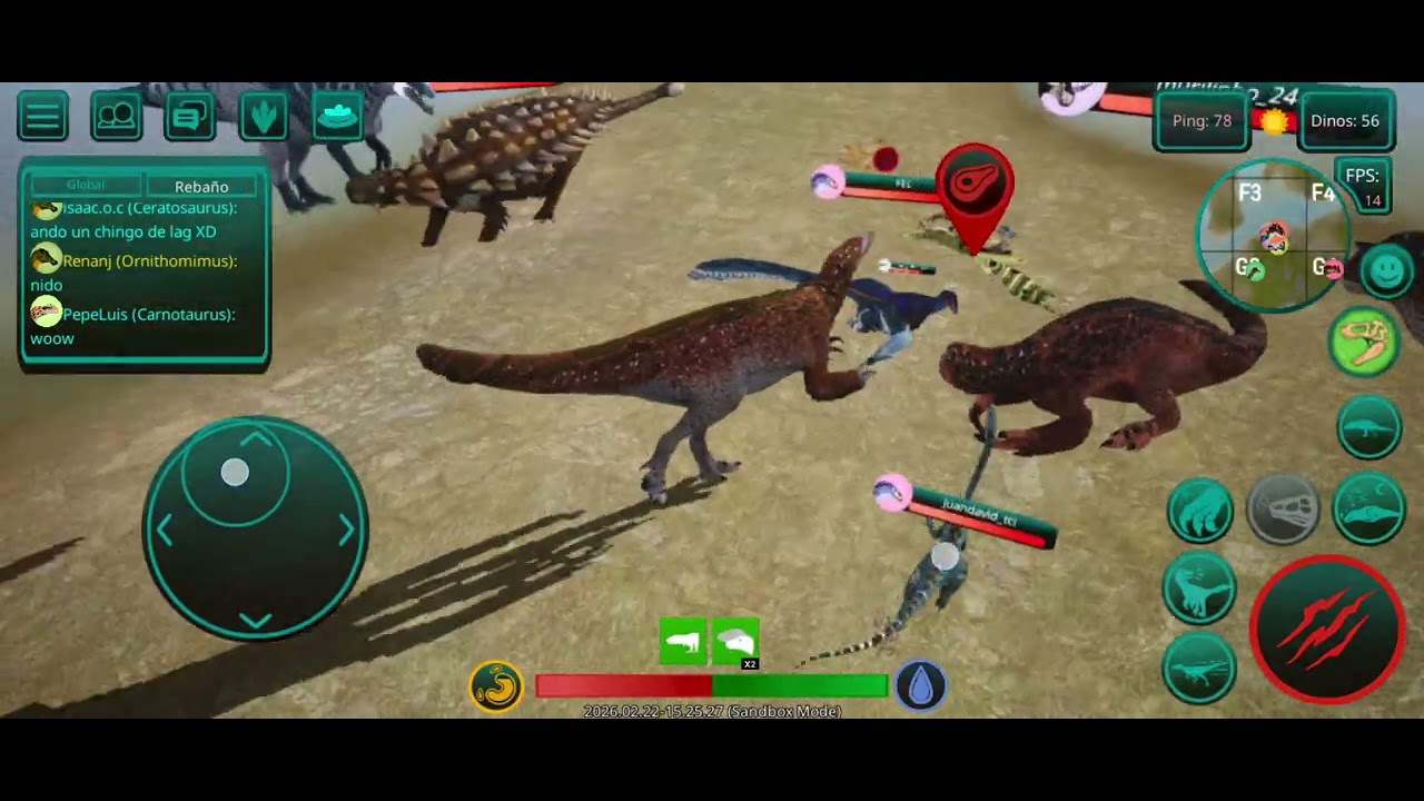 Probando el megaraptor