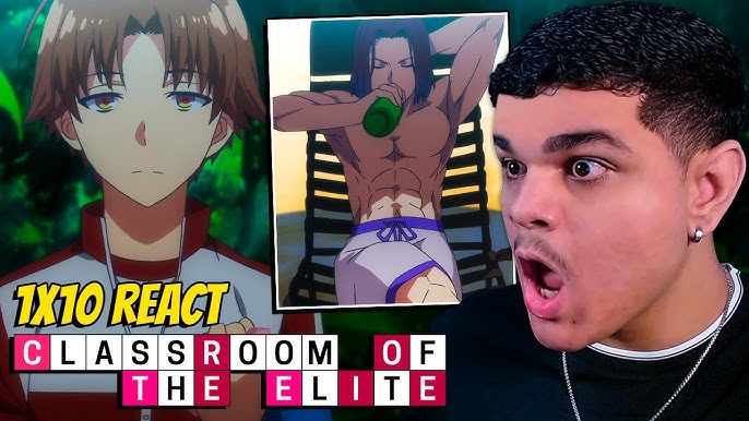 ABRA AS PERNAS O QUE FOI ISSO? CLASSROOM OF THE ELITE EP 3 - TEMPORADA 2  REACT 