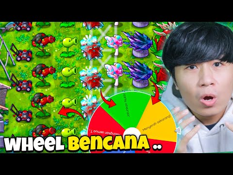 EVERY ROUND I MUST SPIN THIS DISASTROUS WHEEL! CAN I WIN? Plants vs Zombies Fusion